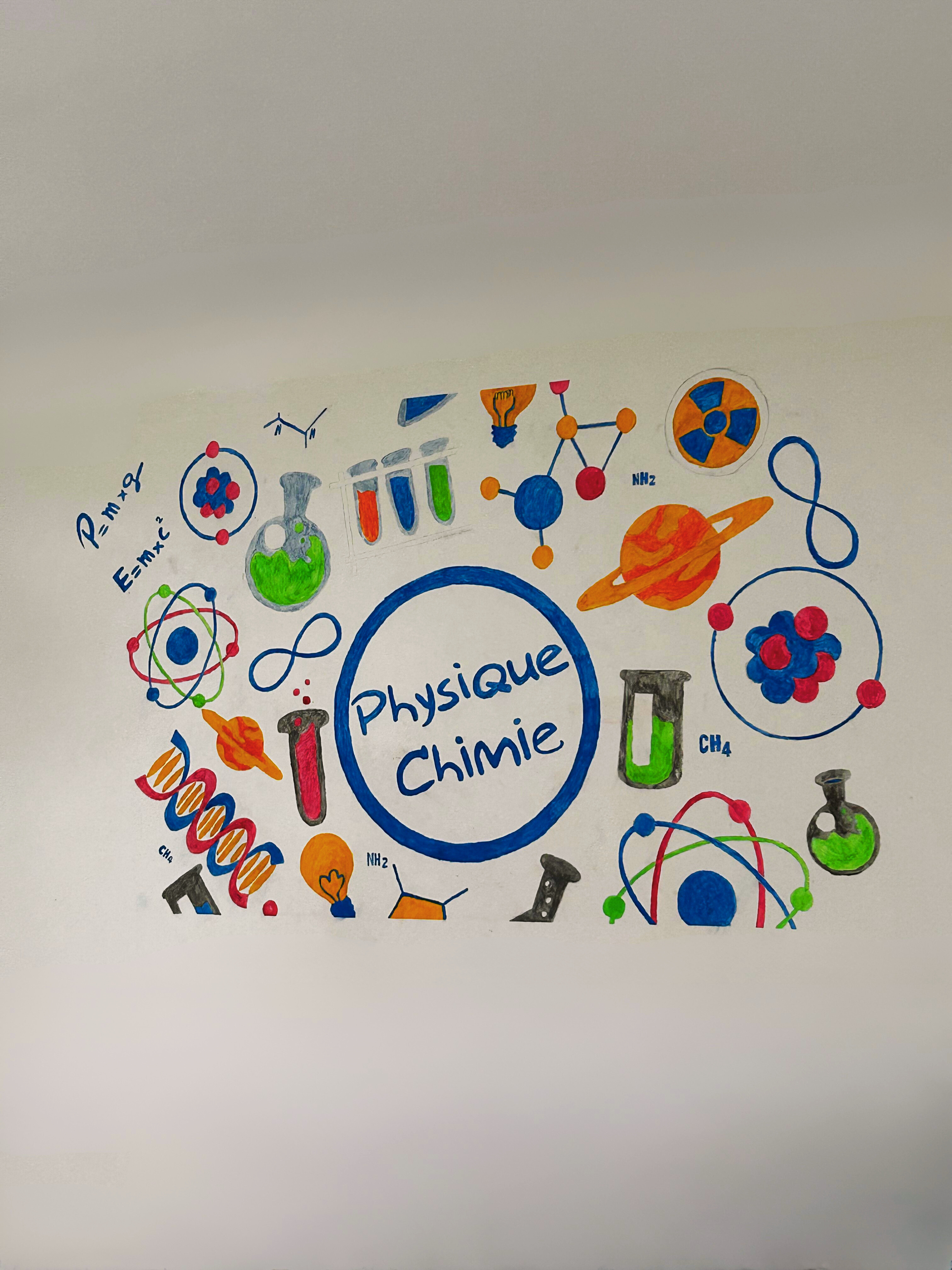 Icône représentant la physique et la chimie au Groupe Scolaire Al Jisr Meknès